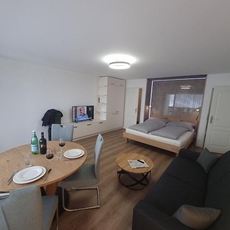 Apartments Haus Quelle Leukerbad Kültér fotó