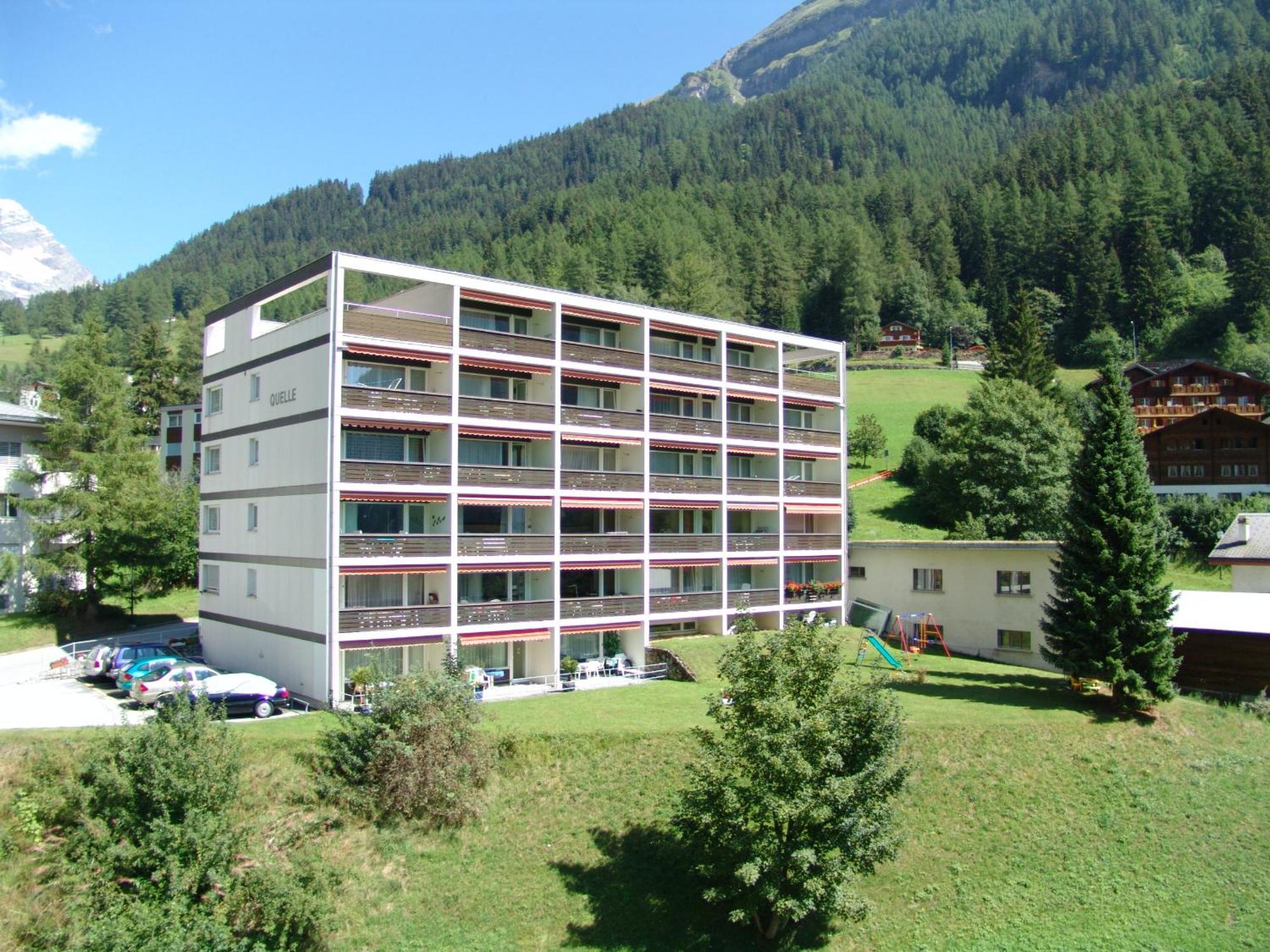 Apartments Haus Quelle Leukerbad Kültér fotó